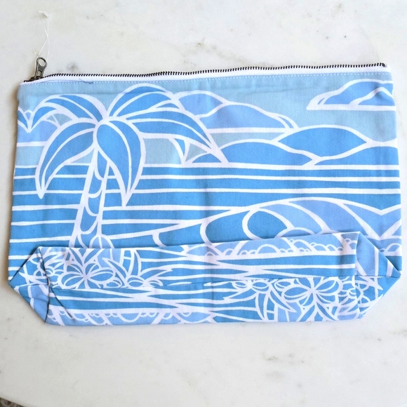 HeatherBrownArt tropical make up bag - Picture 4 of 10